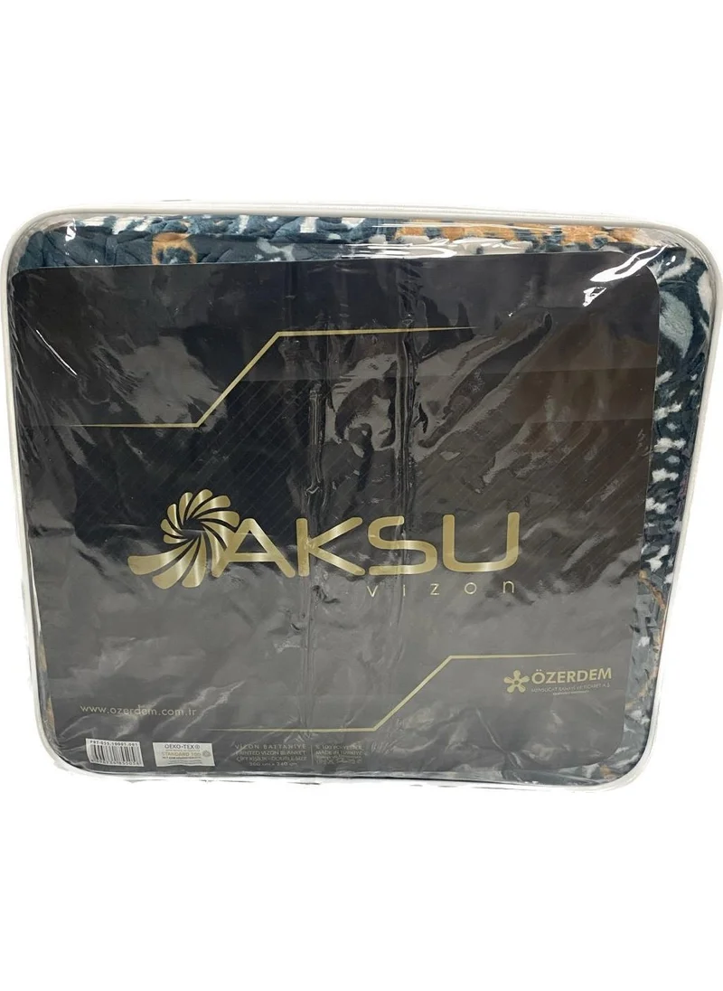 Aksu Embos Mink Double Blanket 200x240 Ak-8