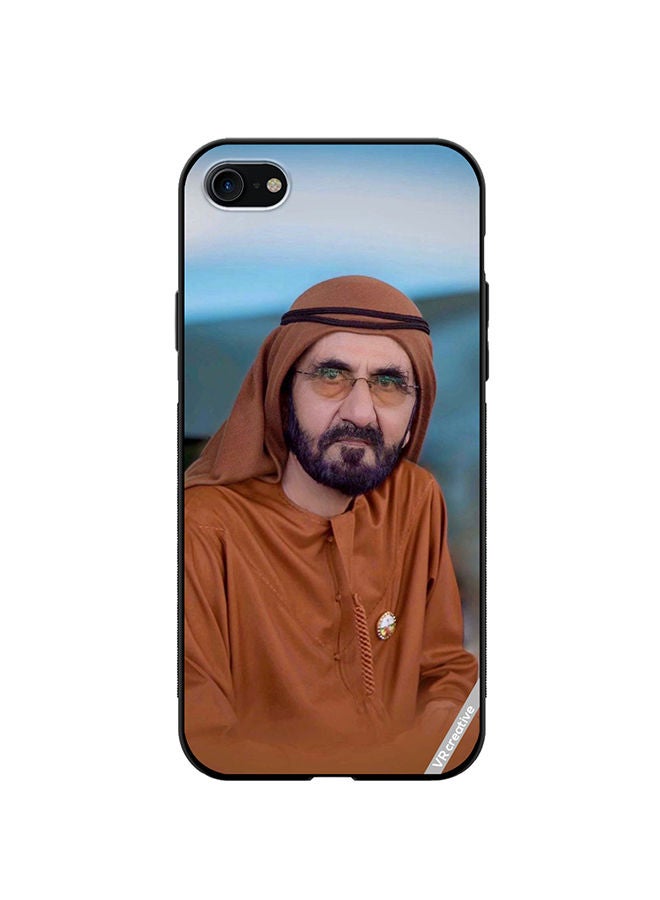 VR CREATIVE Protective Case Cover For Apple iPhone 7/8/SE 2020 Sheikh Mohammed Bin Rashid Al Maktoum Design Multicolour - Image 1