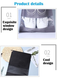 ZCM-HAPPY 20-piece Portable Non Woven Dustproof Travel Shoe Bag Storage Bag  - Image 2