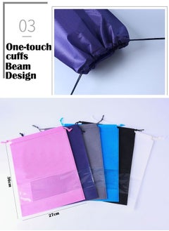 ZCM-HAPPY 20-piece Portable Non Woven Dustproof Travel Shoe Bag Storage Bag  - Image 3