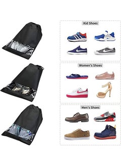 ZCM-HAPPY 20-piece Portable Non Woven Dustproof Travel Shoe Bag Storage Bag  - Image 5