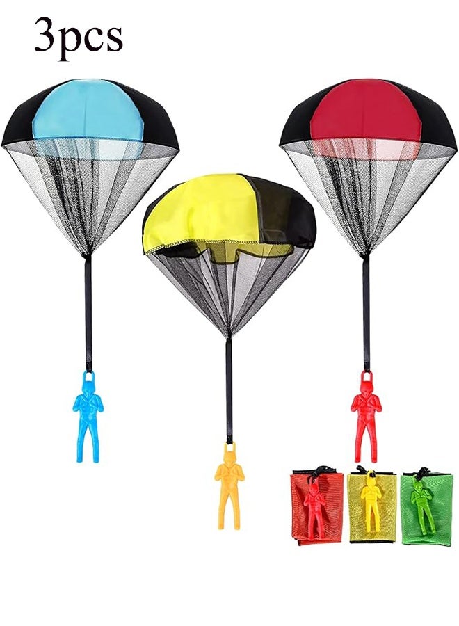 واي جيه لعب الأطفال بالمظلة: لعب في الهواء الطلق، هدايا عيد الميلاد وعيد الحب للمراهقين، وحشوات سلة عيد الفصح للأطفال، مظلات الطيران في الهواء الطلق خالية من المشابك لإبداع الأولاد - Image 1