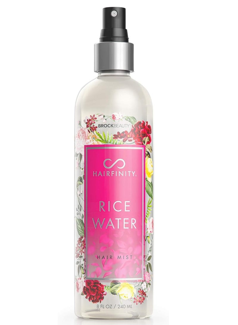 HAIRFINITY Rice Water hair mist for keratin and Color Treated Hair 8oz - Image 1