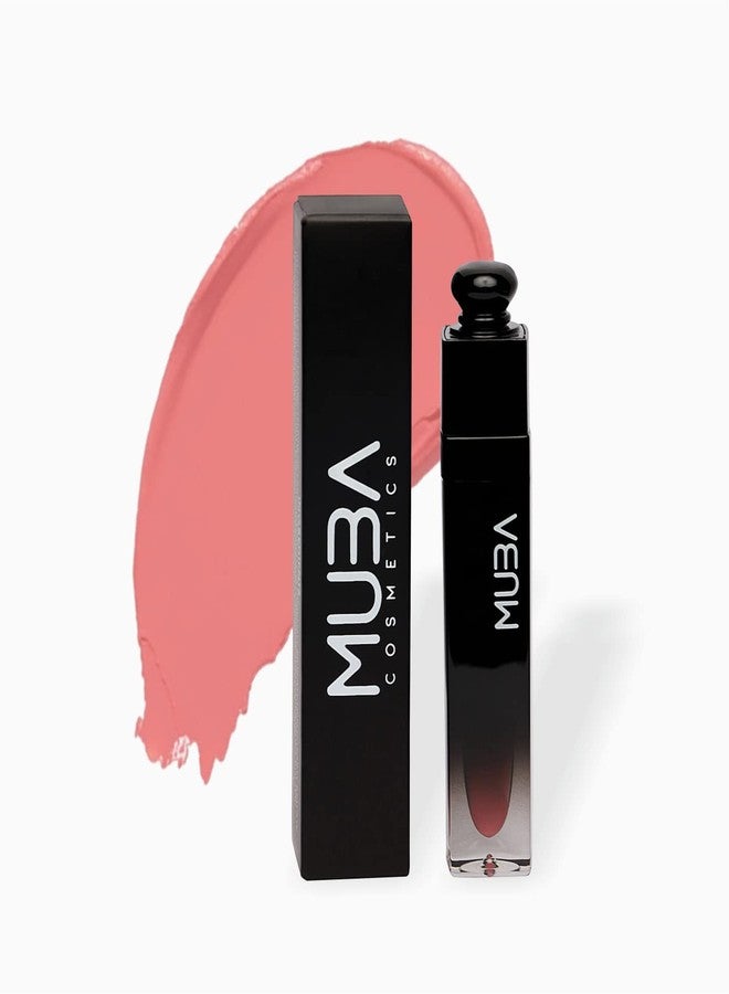 MUBA COSMETICS Liquid Lipstick - 24 Hour Waterproof Long Lasting, None- Transferable & High-Pigment Lip Makeup, Lipstick for Women - Liquid Lipsticks, Perfect Beauty Gifts (Blow Me) - Image 1
