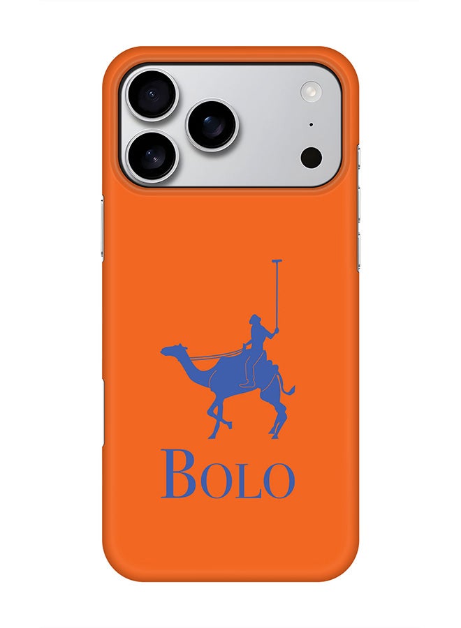 Stylizedd For iPhone 17 Pro Max,Case, [Compatible with MagSafe] Magnetic cover Slim fit Protection Matte, - BOLO Orange