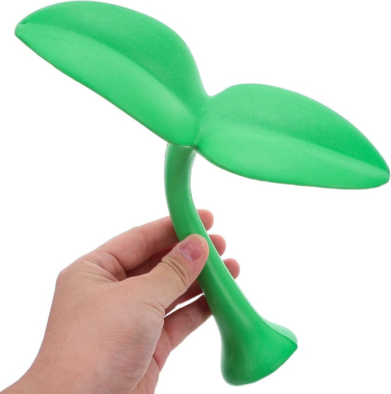 3pcs Green Bean Sprout Car Roof Decoration 3D Stickers Cute Car Ornament Exterior Decal for Automotive Bumper and Hood - Image 4