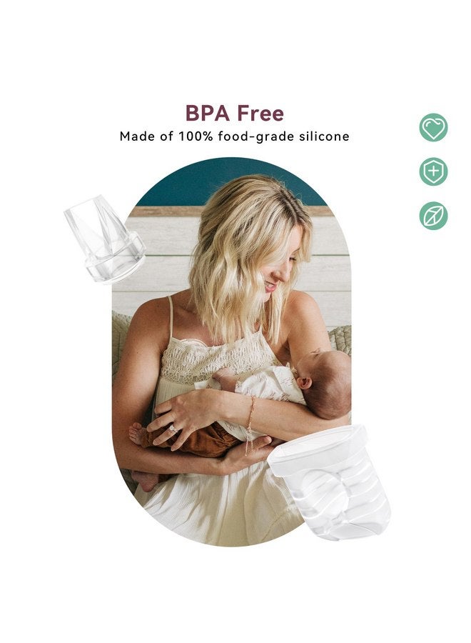 توفيفيلد 12 قطعة من غشاء السيليكون Duckbill Values من TOVVILD متوافق مع eufy E10 S1 S1 Pro، S32 قطع غيار مضخة الثدي والملحقات - Image 3