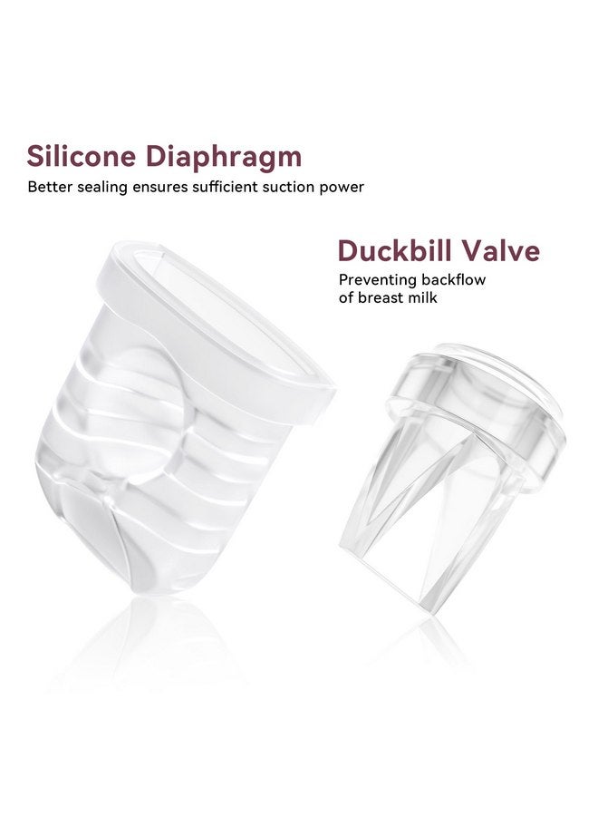 توفيفيلد 12 قطعة من غشاء السيليكون Duckbill Values من TOVVILD متوافق مع eufy E10 S1 S1 Pro، S32 قطع غيار مضخة الثدي والملحقات - Image 5