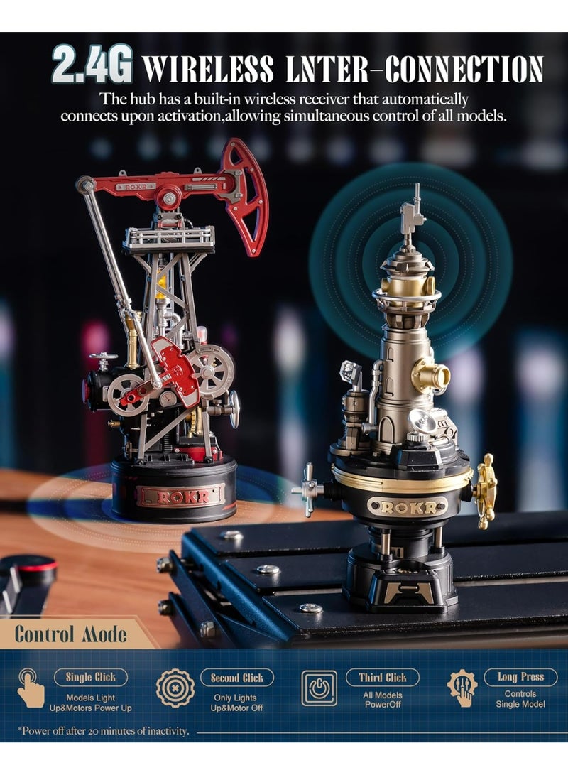 ROKR ROBOTIME ROKR Navi Lighthouse Mechanical 3D Puzzle CGM01 - Image 3