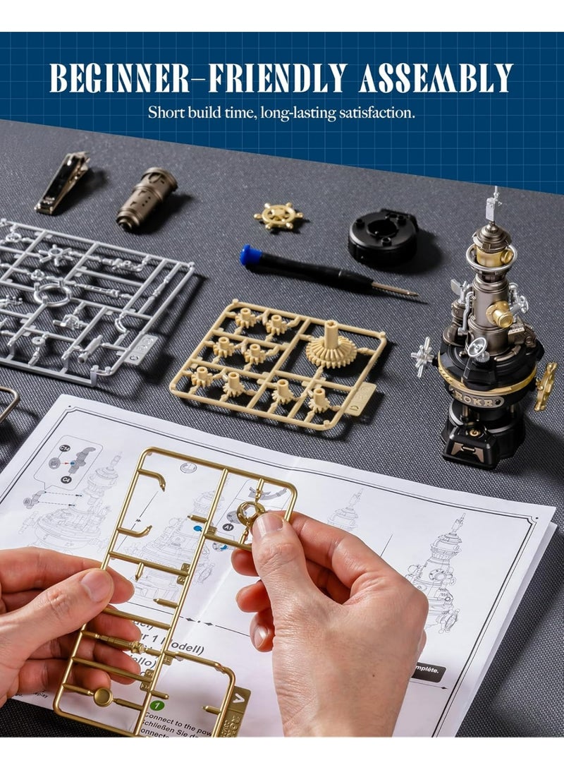 ROKR ROBOTIME ROKR Navi Lighthouse Mechanical 3D Puzzle CGM01 - Image 2