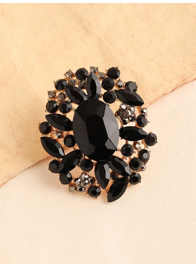 SOHI Party Artificial Cocktail Ring Jewellery