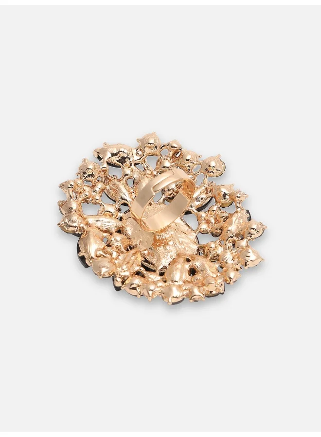 SOHI Party Artificial Cocktail Ring Jewellery