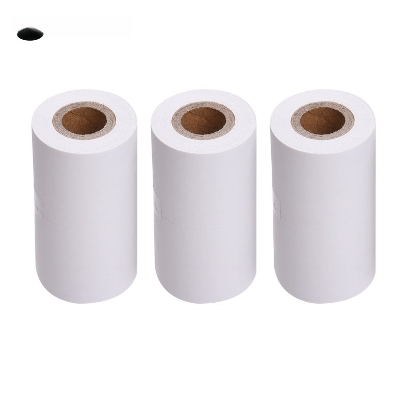 Self-Adhesive Thermal Paper Roll - 3 Rolls/Pack 3.5 Meters Each 2-Year Storage Clear Print for PAPERANG P1/P1S/P2/P2S Pocket Thermal Printer - Image 1
