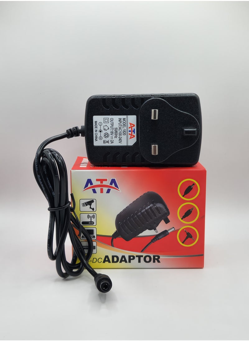 18V 2A POWER ADAPTER AC100-240V - pzsku/Z31220A501D00C027A7ABZ/45/_/1733731569/67c4b6d9-6e5d-4313-83f6-c7d45053e844