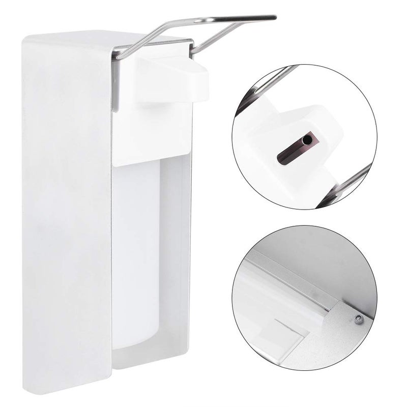 Manual Dispenser Elbow ABS Plastic And Stainless Steel For Easy Wall Mounting - Image 4