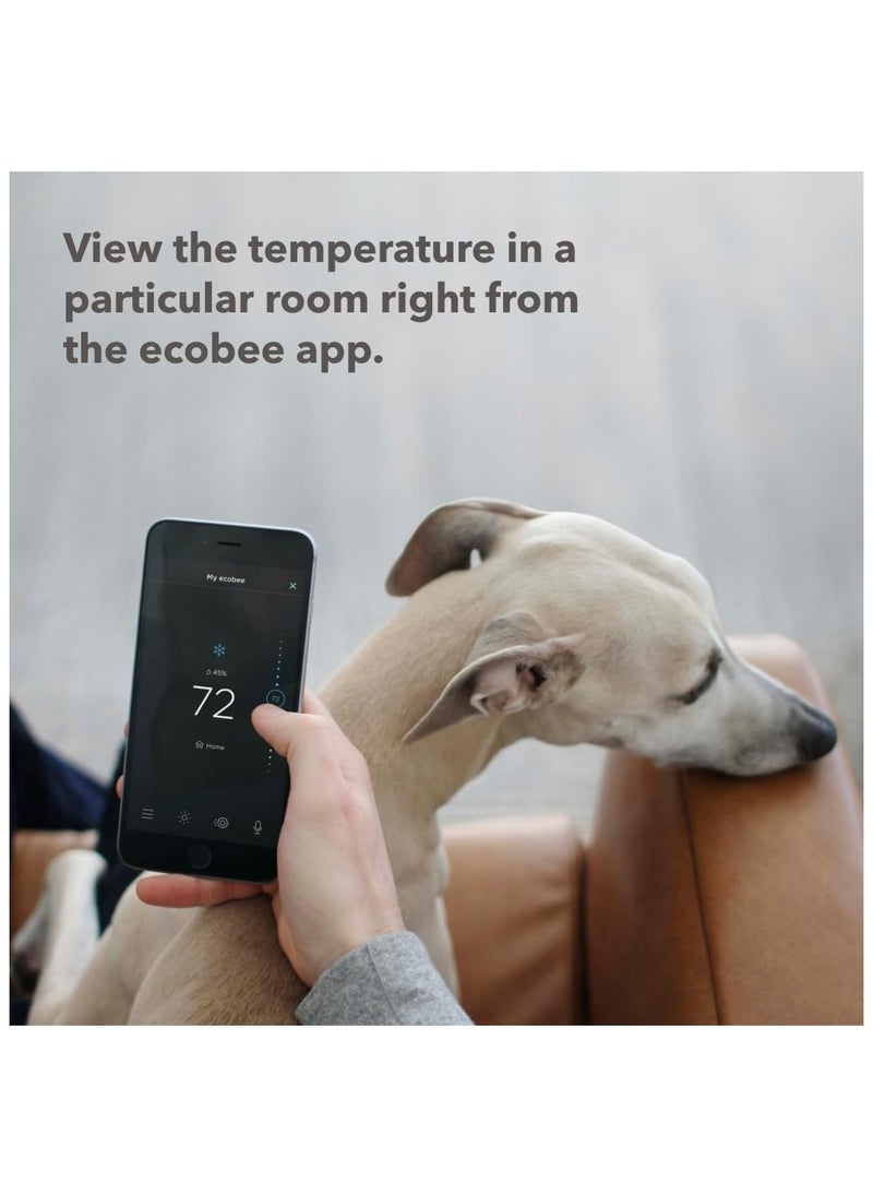 Ecobee - ecobee SmartSensor 2 Pack, White EB-RSHM2PK-01 - Image 1