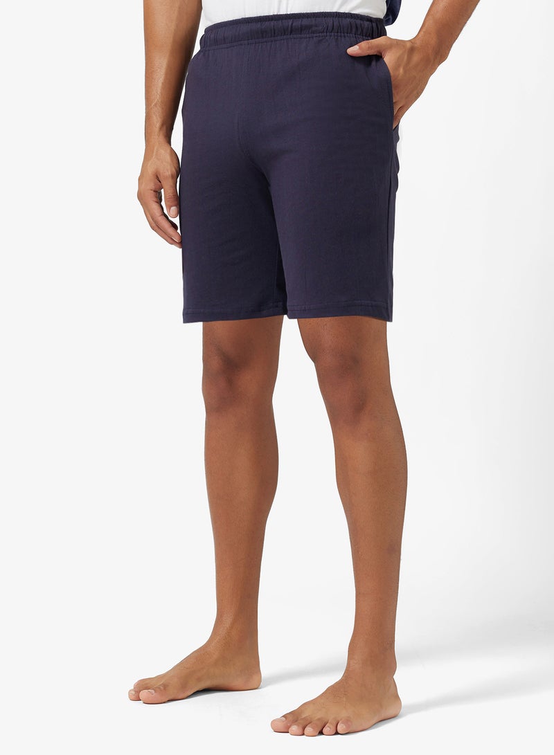 Seventy Five Paneled Pyjama Shorts Set - Image 4