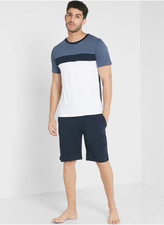 Paneled Pyjama Shorts Set - pzsku/Z312236F0E7D2D09D6A2EZ/45/_/1699378463/c40a6b1b-eb67-4ed5-91ff-19b0c4e2feb2