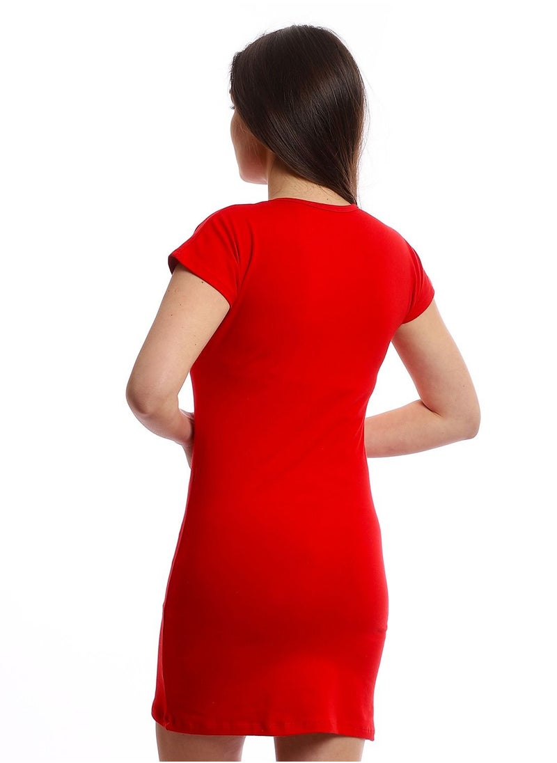 Mesery - Dress Cotton Short Sleves - Image 1