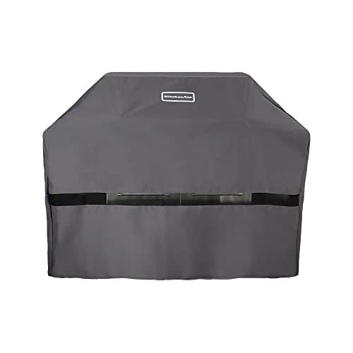 KitchenAid 7000745A 56inch x 23inch Gas Grill Cover Grey - Image 1