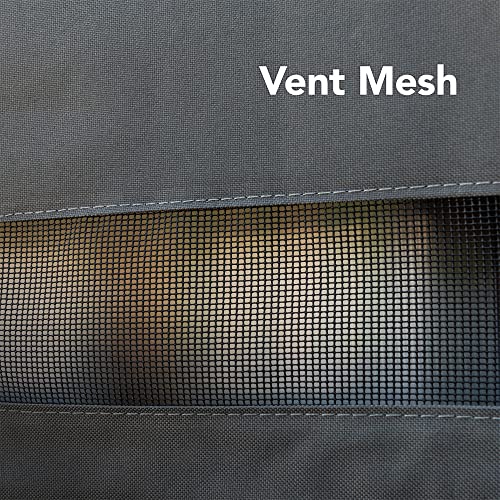 KitchenAid 7000745A 56inch x 23inch Gas Grill Cover Grey - Image 3