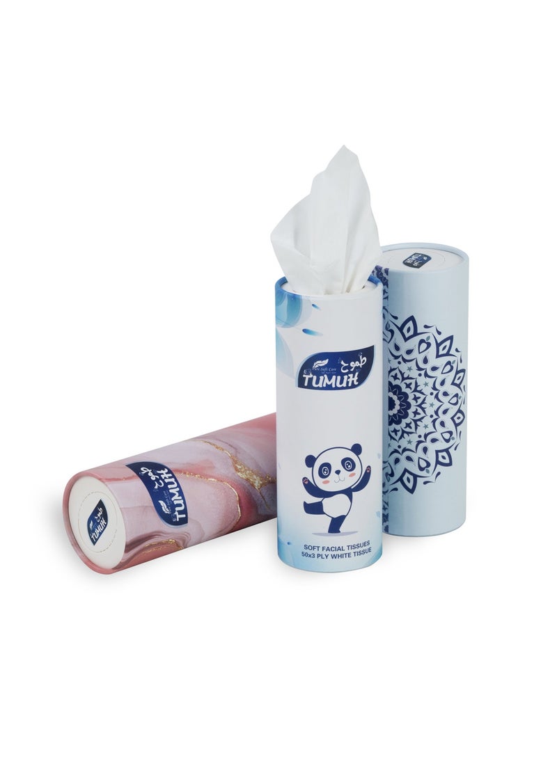 TUMUH Car Tissue Box | 6 Tubes x 70 Sheets - Image 2