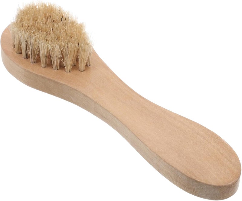 LABRIMP Soft Bristle Face Washing Brush and Body Scrubber Set with Wood Handle for Deep Cleansing Exfoliation Suitable for Dry Skin Spa Bath Use - Image 1