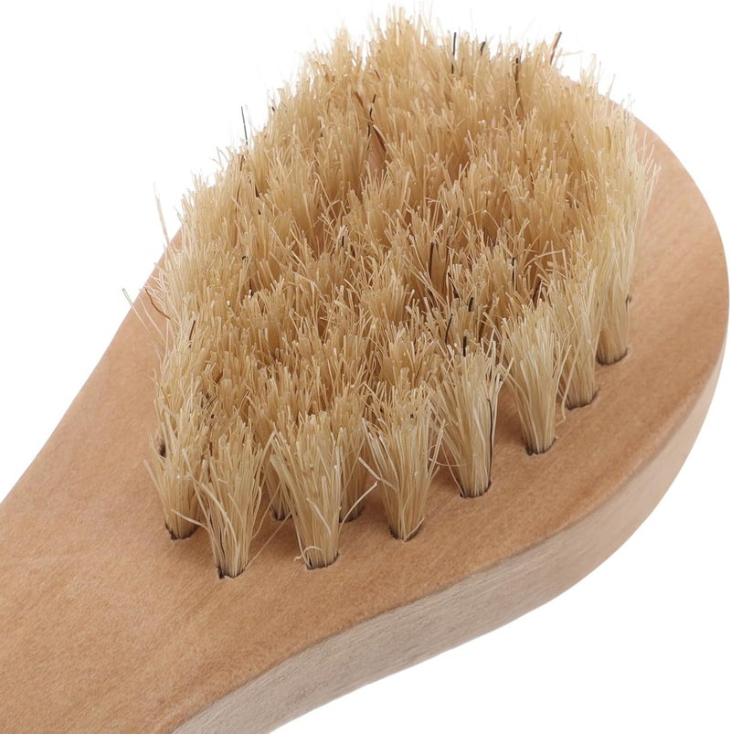 LABRIMP Soft Bristle Face Washing Brush and Body Scrubber Set with Wood Handle for Deep Cleansing Exfoliation Suitable for Dry Skin Spa Bath Use - Image 3