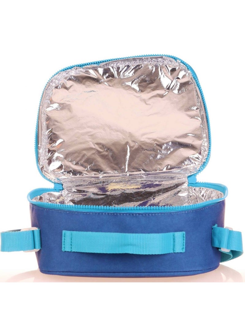 KAUKKO Kids Thermal Insulated Boy Blue Shark Lunch Box  - Image 2