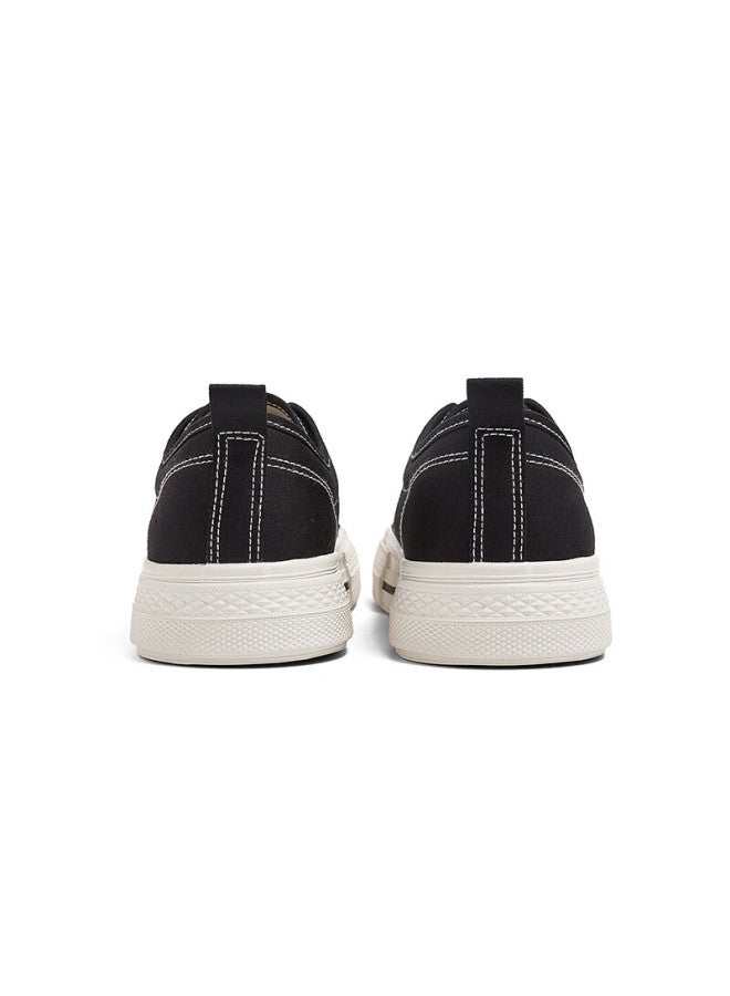 Humanity Renben Canvas Shoes Men's And Women's Breathable Shoes Spring/summer Net Shoes Black Size 43 - Image 3