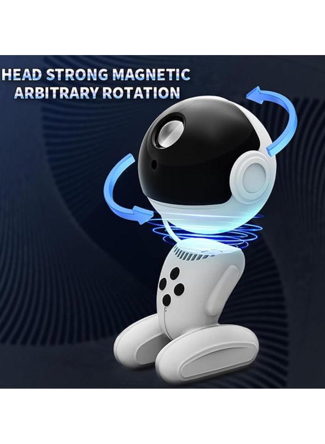general Robot Galaxy Projector Night Light, Galaxy Starry Sky Projector, 360° Adjustable Nebula Galaxy Light Projector, Starry Sky Nebula Ceiling Projector, suitable for adults and children bedroom decoration - Image 3