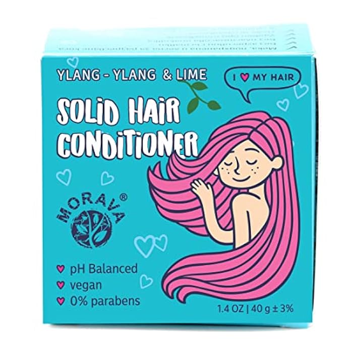 Morava Hair Growth Conditioner Bar – Vegan, Sulfate-Free, Restores Moisture & Thickness, For All Hair Types (for every type of hair) - Image 1