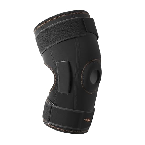 COPPER FIT® Natural Motion Knee Brace, TRI-PIVOT Hinge, Adjustable, One Size Fits Most - Image 1