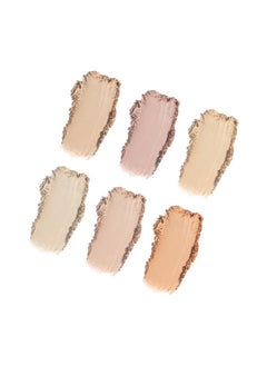 Profusion Cosmetics Profusion Cosmetics Mini Artistry Highlight & Contour I Palette Makeup Kit, Long Lasting and Soft Powder Formula - Light Medium  - Image 4