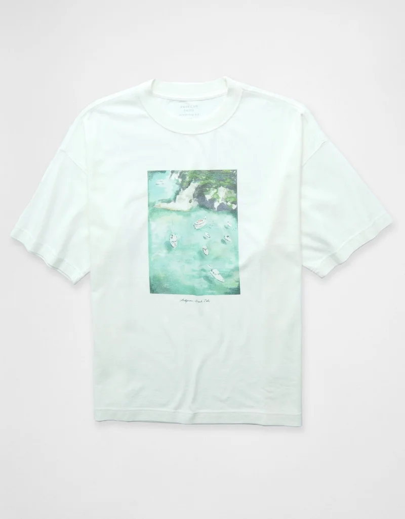 AE Boxy Destination Graphic T-Shirt