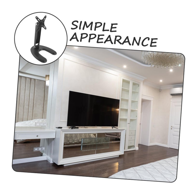 Metal TV Stand Bracket Ergonomic Support Rack for LCD TVs Easy Installation Stable Safe for Living Room Bedroom Office - Image 5