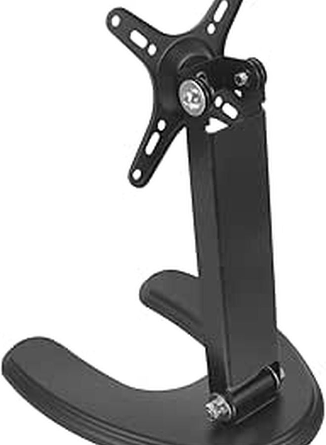 Metal TV Stand Bracket Ergonomic Support Rack for LCD TVs Easy Installation Stable Safe for Living Room Bedroom Office - Image 1