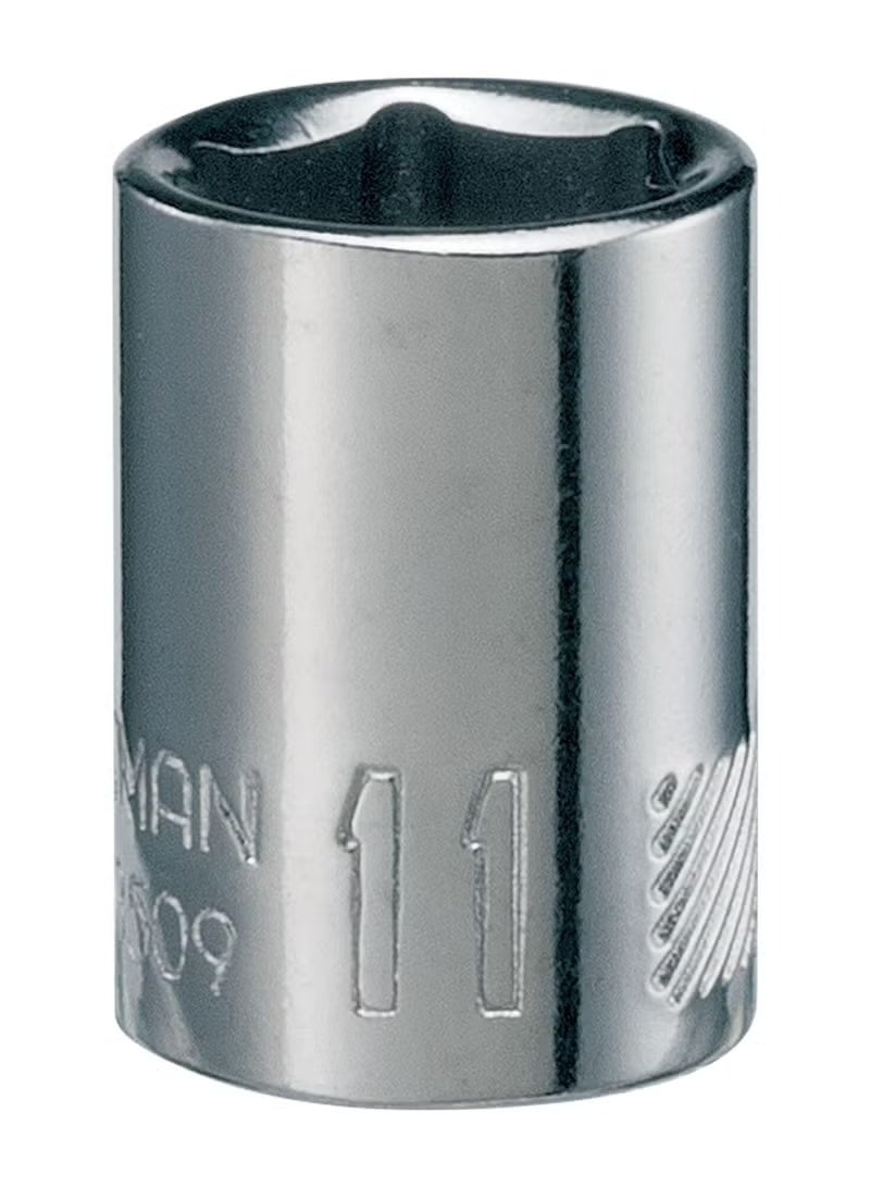 CRAFTSMAN 1/4-in Drive 11mm 6 Point Shallow Socket
