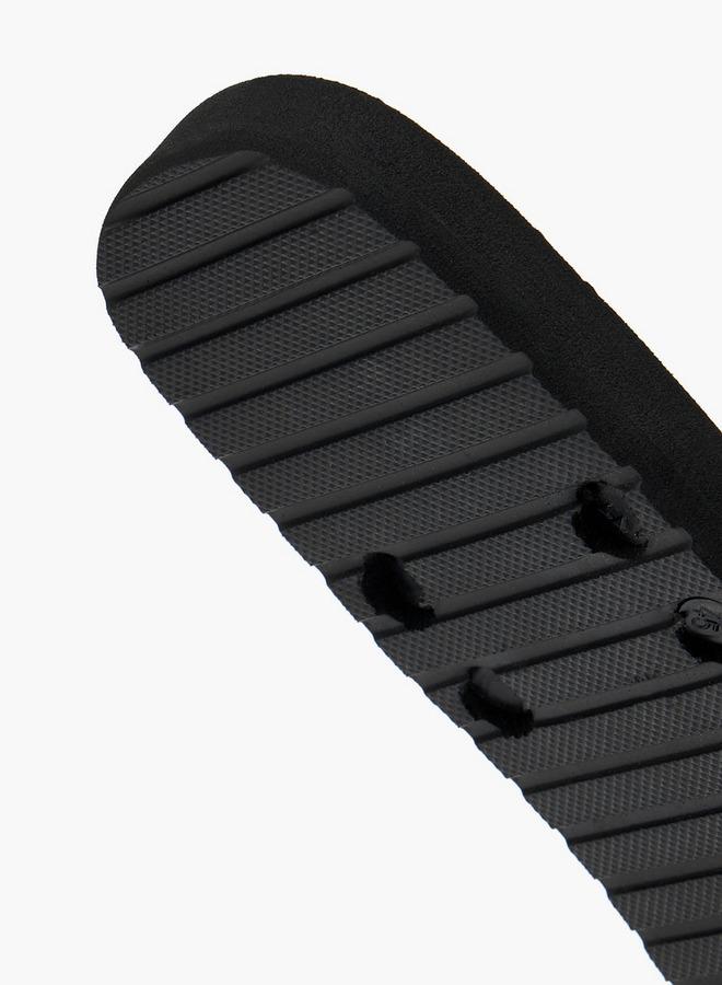 Lee Cooper Men Logo Embossed Flip Flops - Image 4