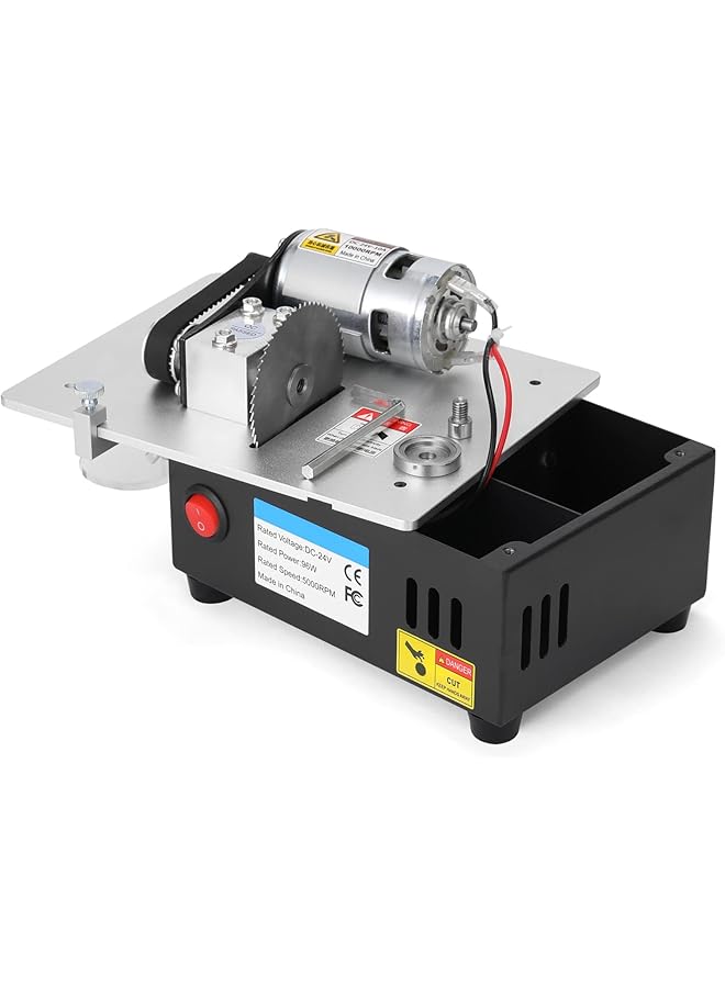 erorex Mini Multifunctional Table Saw Electric Desktop Saws Small Household Diy Cutting Tool Woodworking Bench Lathe Machine  - Image 2