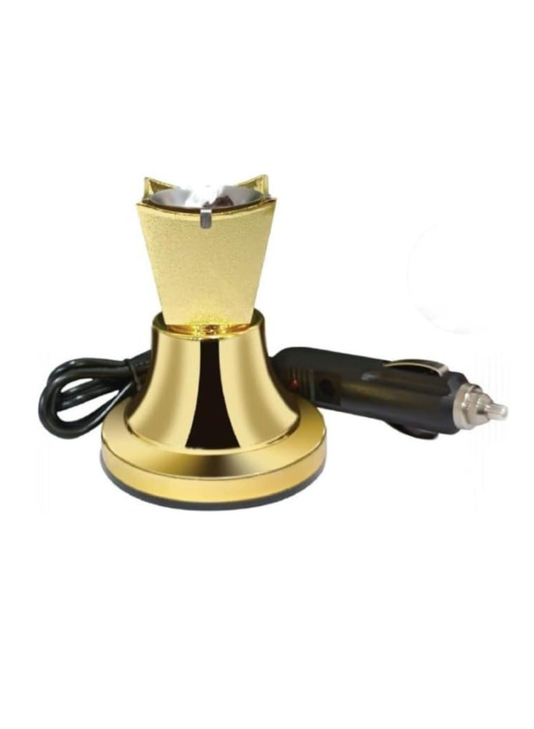Jac Electric Bakhoor Incense Burner – Flameless, Quick Heating Diffuser for Relaxing Car Aromas - Image 2