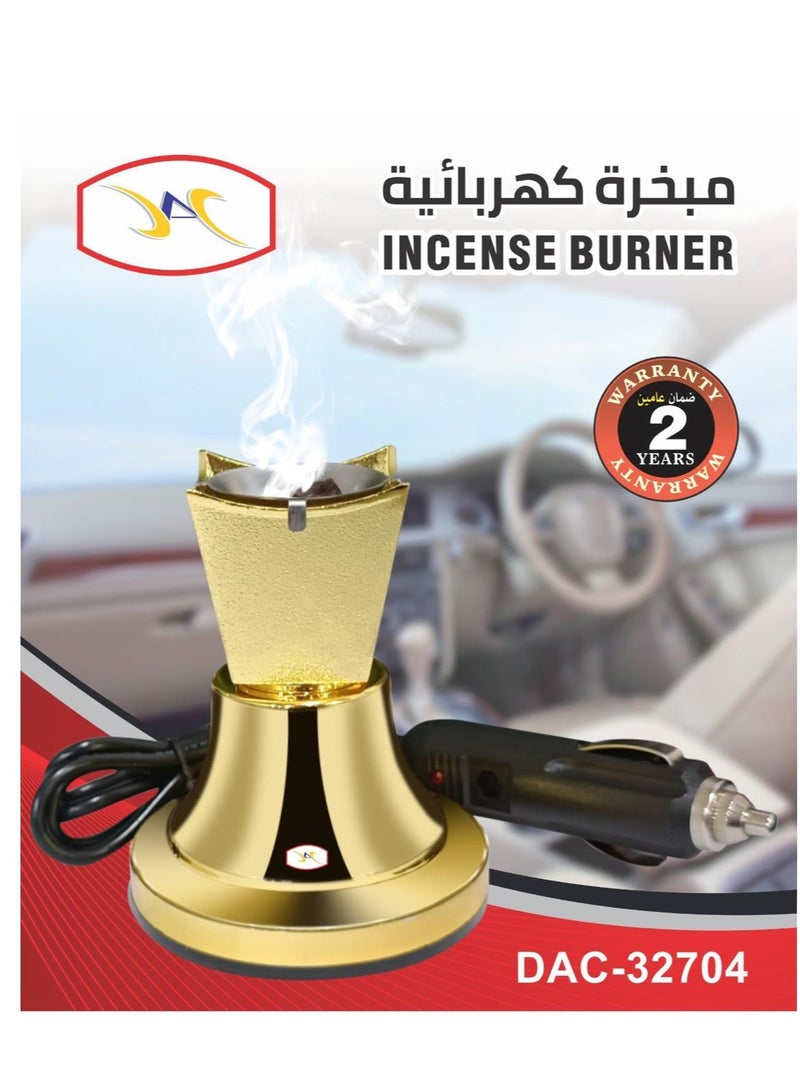 Jac Electric Bakhoor Incense Burner – Flameless, Quick Heating Diffuser for Relaxing Car Aromas - Image 3