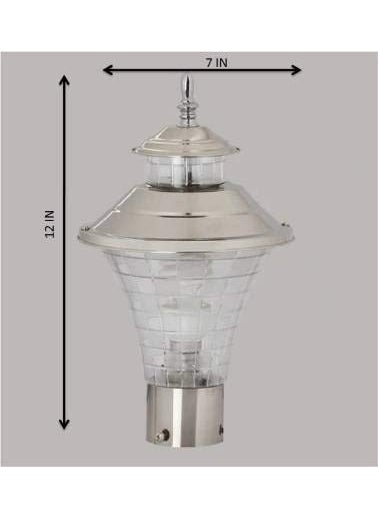 Vansh Traders Vansh Traders Outdoor Gate Light Pack Of 12 Glass  - Image 3