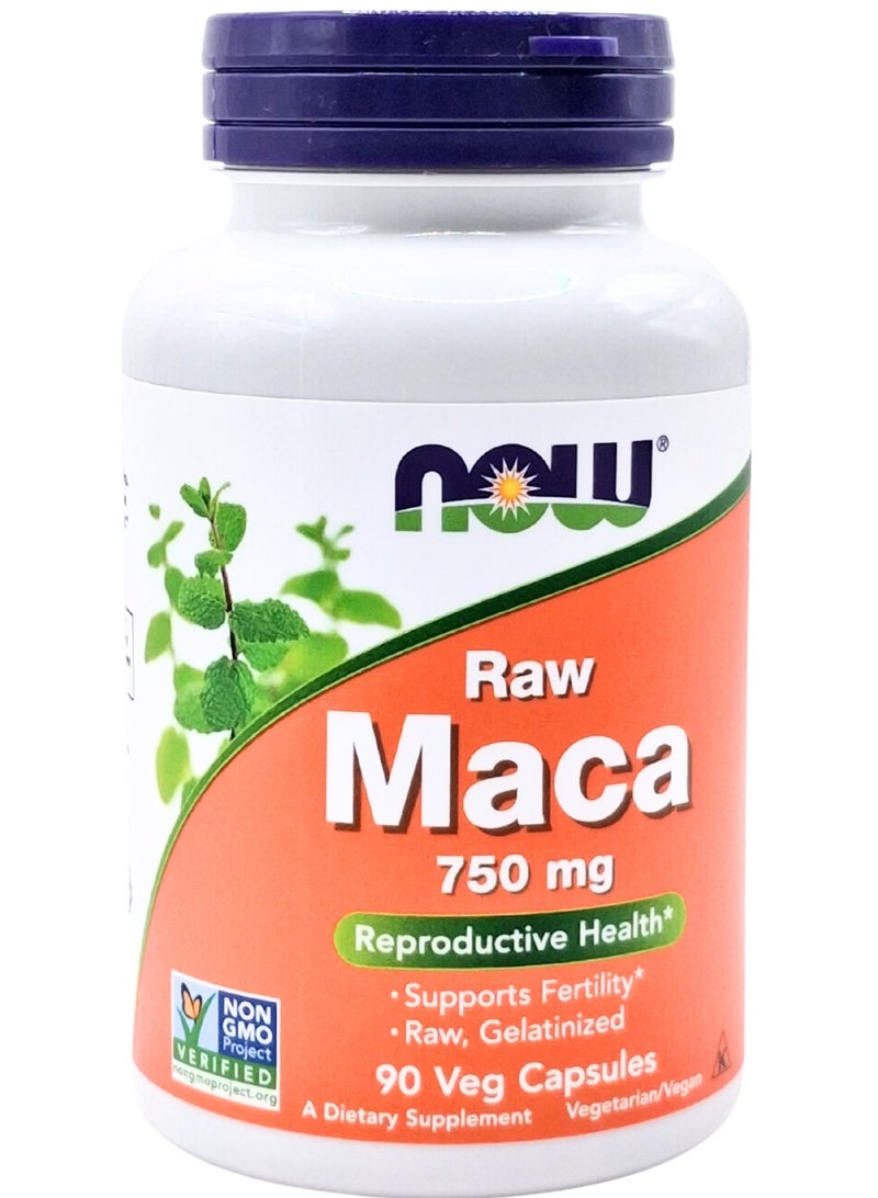 ناو ماكا 750 ملغ كبسولات 90