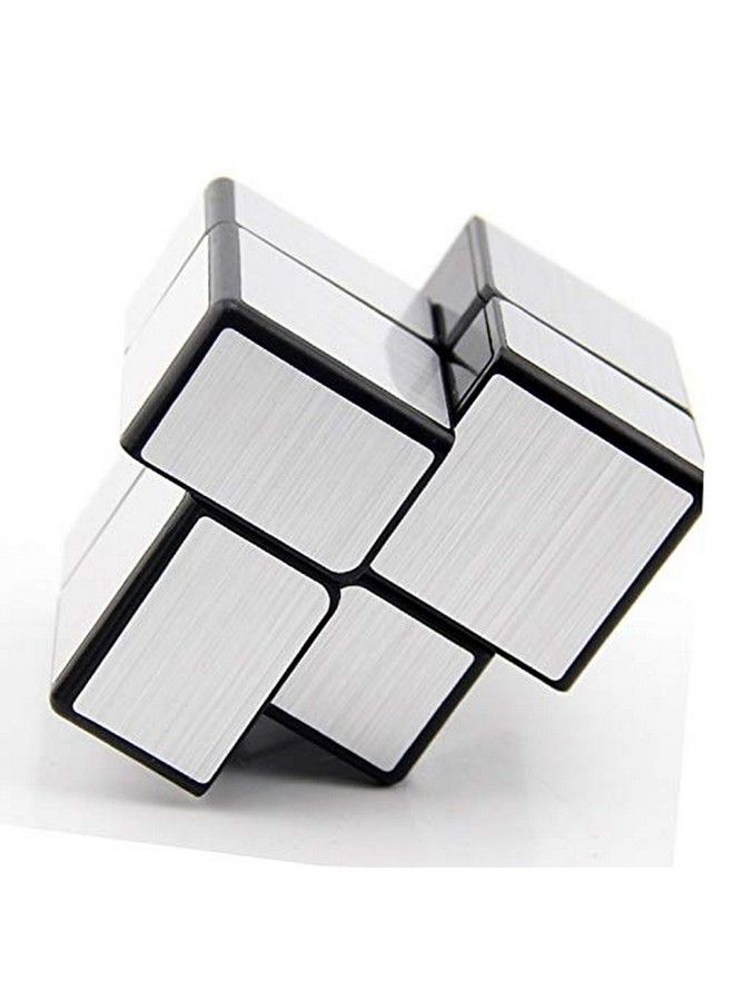 CuberSpeed 2X2 Mirror Black Body With Silver Magic Cube Mirror Silver Blocks 2X2X2 Speed Cube - Image 4