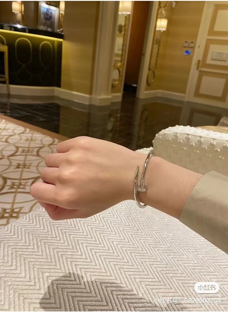Generic - Carter Friend nail bracelet gold string permanent jewelry - Image 1