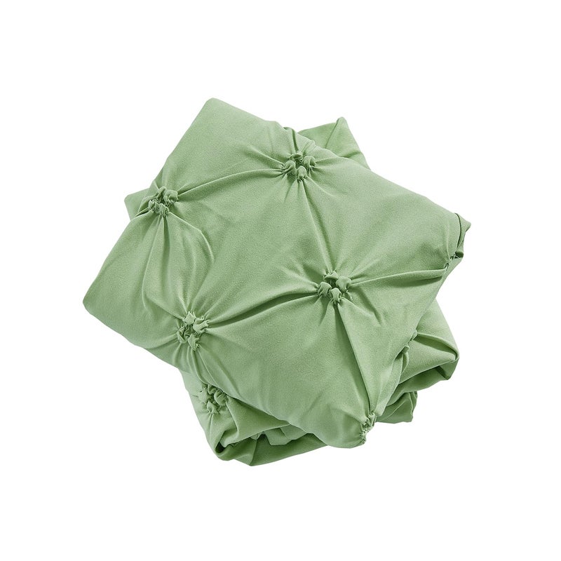 Vaulia Vaulia Soft Microfiber Pillow Shams  Sage Green Standard Size 20x26 Set of 2  Pinch Pleat Pillowcase with Envelope Closure  - Image 5