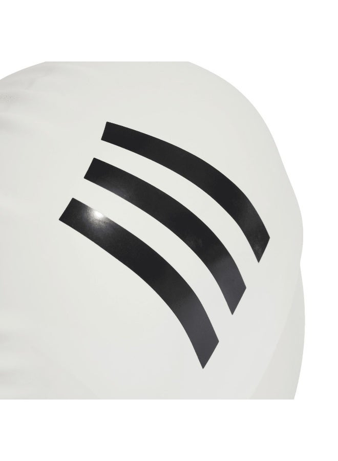 Adidas Adults 3-Stripes Swim Cap - Image 4