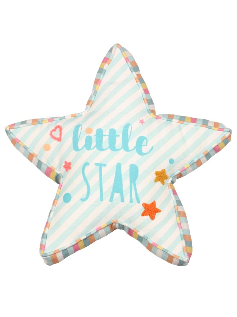 Sivya by Home Micro Filled Shape Cute Cushion for Kids (Elephant + 2 Owl + Star + Typewriter + Mixtape) | Pack of 6 - Image 2