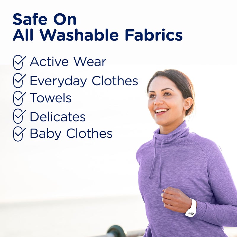 Downy RINSE & REFRESH Laundry Odor Remover and Fabric Softener, Fresh Lavender, 48 fl oz, Safe on ALL Fabrics, Gentle on Skin, HE Compatible - Image 5